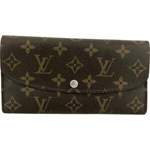 570236BP (L4) Louis Vuitton Wallet Long Brown Monogram